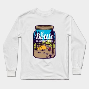 Bottle of Summer Days Outdoor Long Sleeve T-Shirt